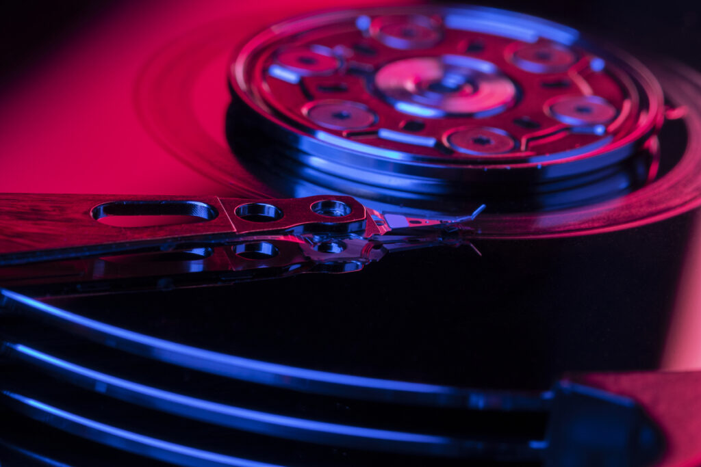 twardy dysk nośnik cyfrowy