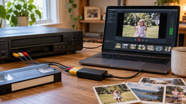 przegrywanie kaset vhs na komputer
