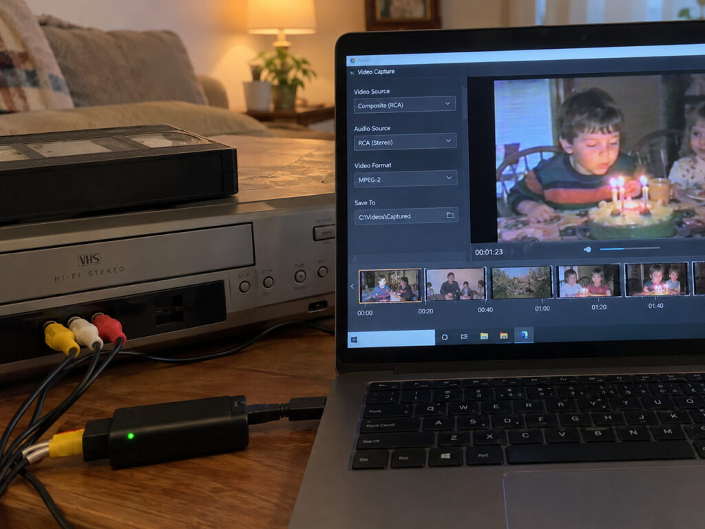 przegrywanie kaset vhs